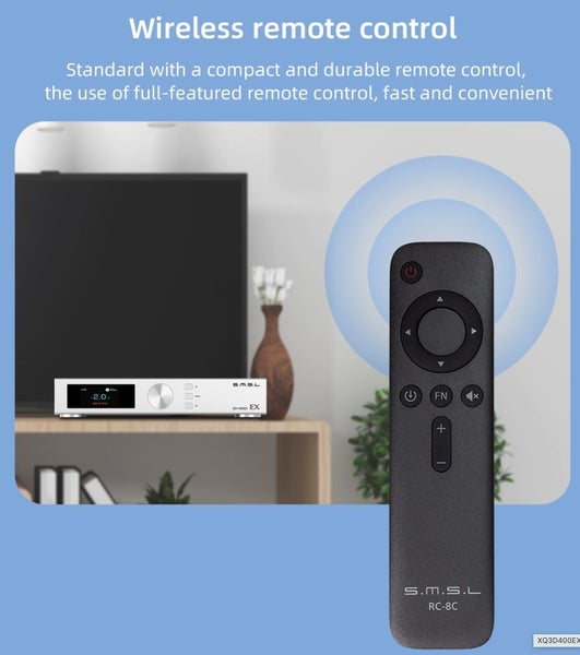 SMSL S.M.S.L Audio D400EX / D400 EX Audio high fidelity DAC DAP AK4499EX*2 New - GreshamTech