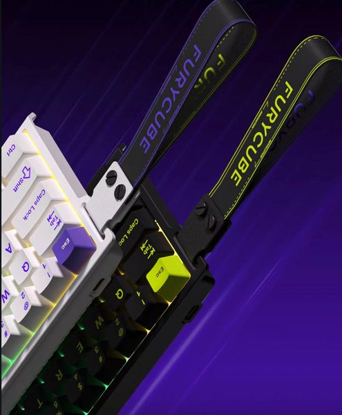 FURYCUBE M68HE Magnetic Switch Gaming 60% small 68 Keys Keyboard Corded New - GreshamTech