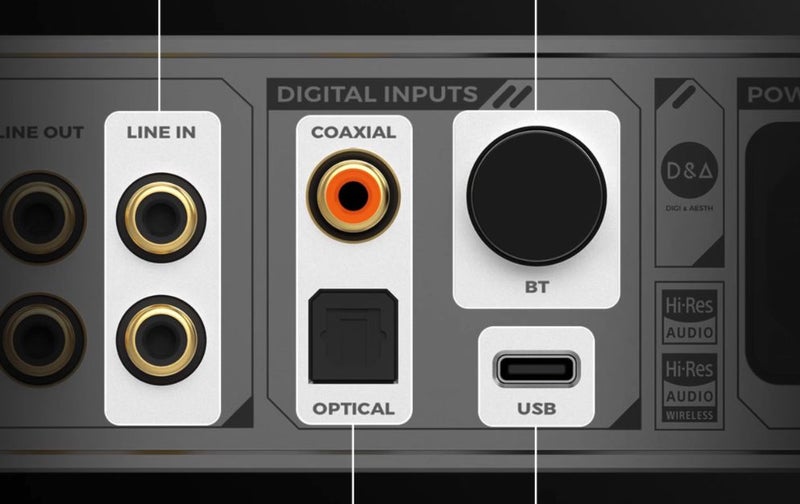 DIGI AESTH Alpha Pro DAC DAP Bluetooth all in one ES9039MSPRO high fidelity New - GreshamTech