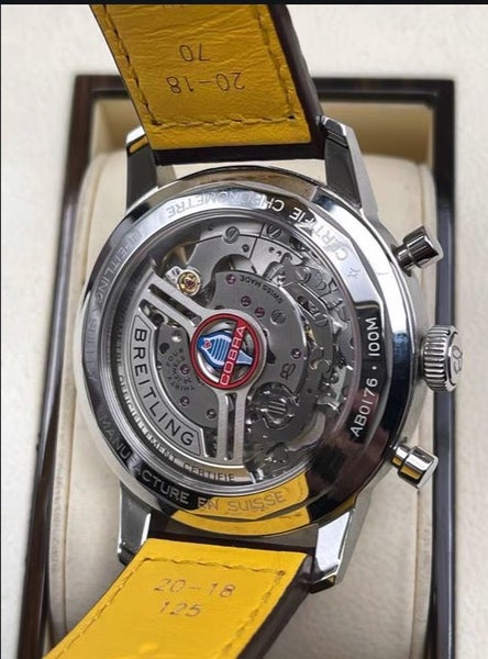 Breitling Top Time B01 Shelby Cobra 41mm AB01763A1C1X1 Watch Like New - GreshamTech