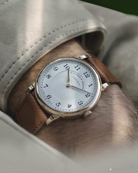 A. Lange & Söhne 239.050 Hand Wind Mens Watch Like New - GreshamTech