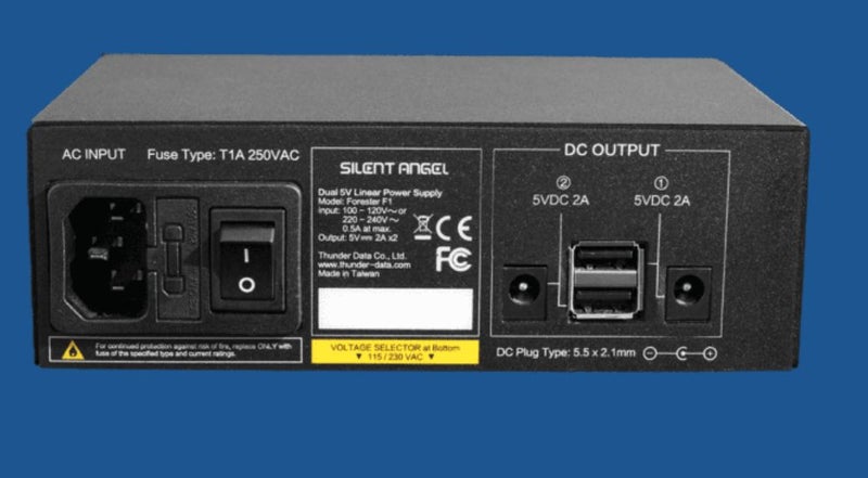 Silent Angel F1 DAC PSU Linear Power Supply for HiFi Systems Brand New (each - GreshamTech