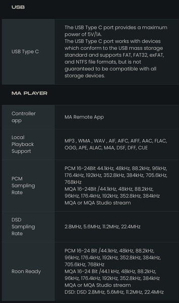 Matrix Audio Element mini-i Pro 4 DAC Music Player high fidelity As new ex-demo - GreshamTech