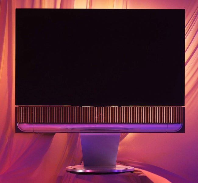 B&O Beovision Theatre TV 77 inch 4K OLED with Home Speaker Brand New - GreshamTech