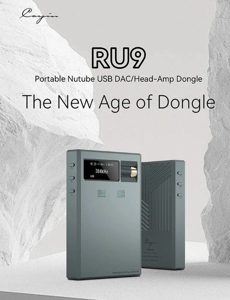 Cayin RU9 Tube DAC High fidelity AK4493x2 Brand New - GreshamTech