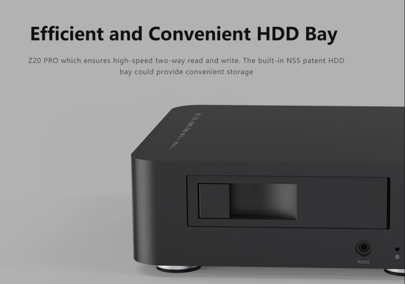 Zidoo Z20Pro / Z20 Pro 4K UHD HDD Media Player Brand New - GreshamTech