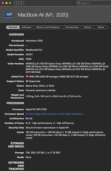 Macbook Air 13 LCD Display Assembly A2337 M1 M2 2021 Brand New - GreshamTech