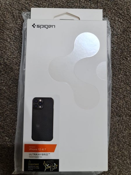 Spigen iPhone 12 Pro Max / 12Pro Max (6.7) Ultra Hybrid Case Black (0246) - GreshamTech