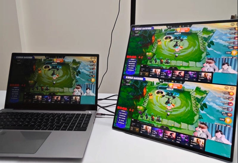 OLED external Display Type-c / HDMI Dual 1080P display Brand New - GreshamTech