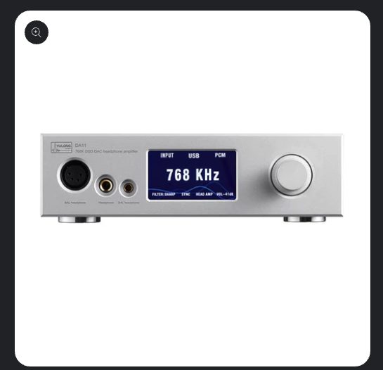 DAART DA11 Desktop DAC & Headphone Amplifier ES9038PRO FPGA (YULONG) Brand New - GreshamTech