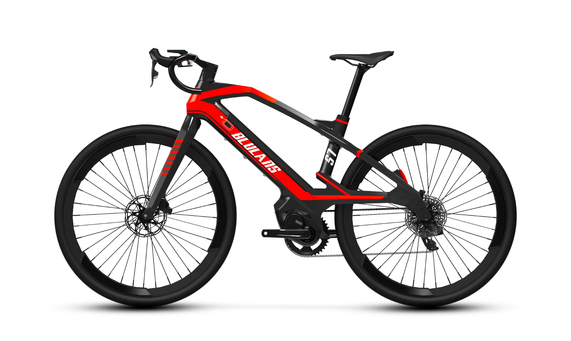 BLULANS S7 Fully carbon fiber E-Bike High End - GreshamTech