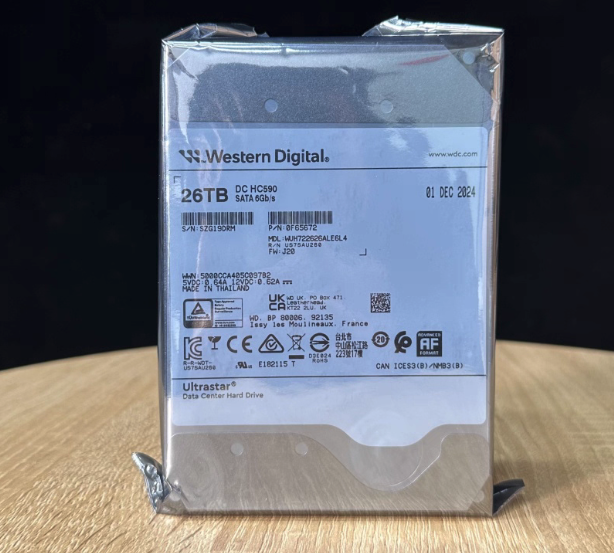WD Hard Drive HDD 26TB 3.5 Enterprise Capacity SATA Brand New - GreshamTech