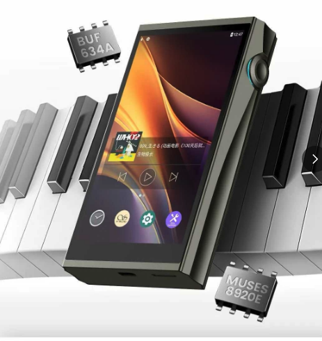 Shanling M5T Ak4191 2xAK4498ex Tube Android Music Player Brand New - GreshamTech