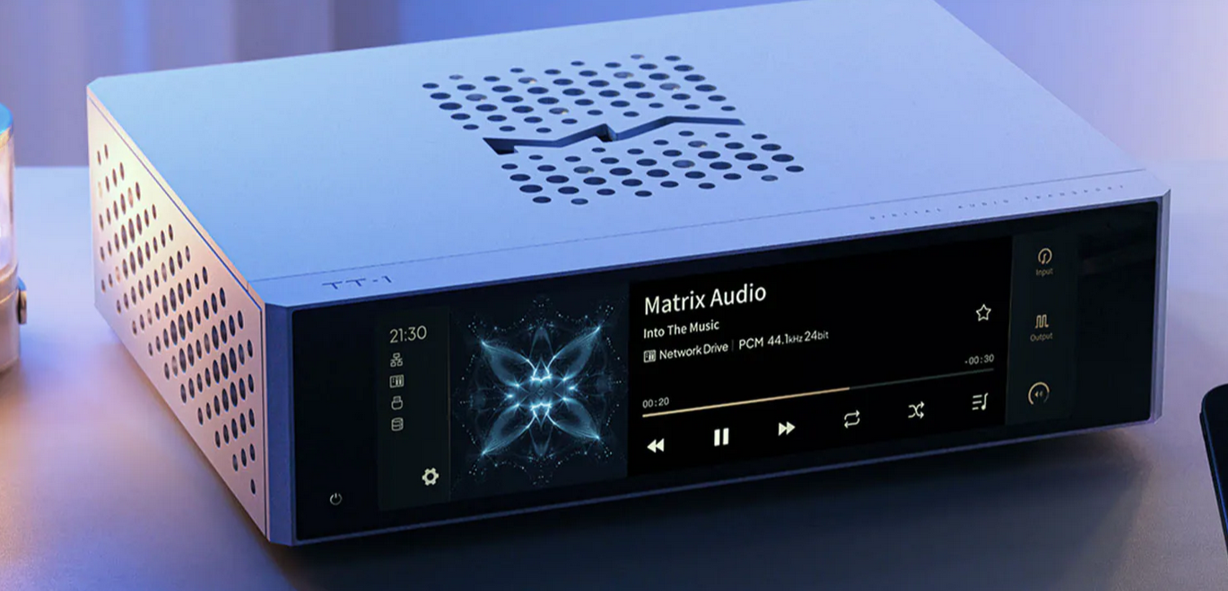 Matritx TT-1 Streamer DAC DAP Music Player High fidelity Brand New - GreshamTech