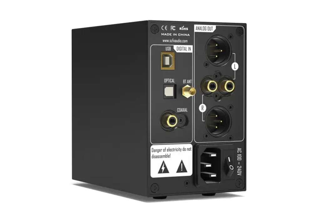 FXAUDIO DS07 ES9068AS MQA Digital to Analog Convertor (DAC) - GreshamTech