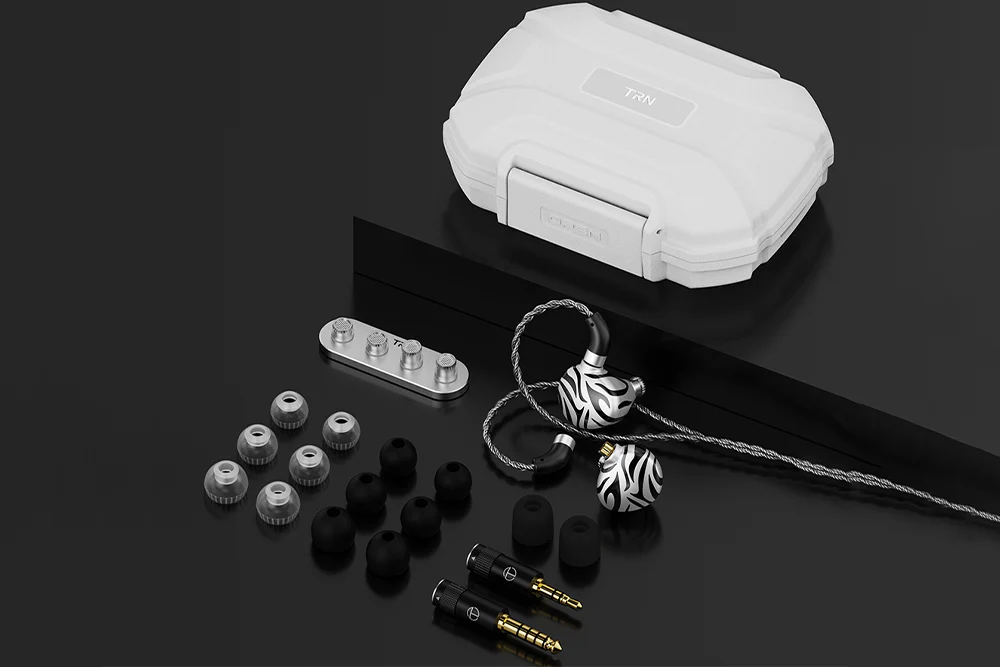 TRN White Tiger 2DD + 1Planar In-Ear Headphone - GreshamTech