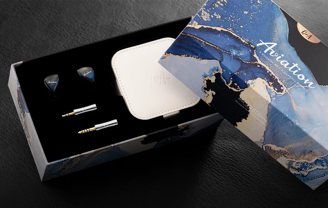 KINERA QOA Aviation 3BA+1DD In-Ear Headphone - GreshamTech