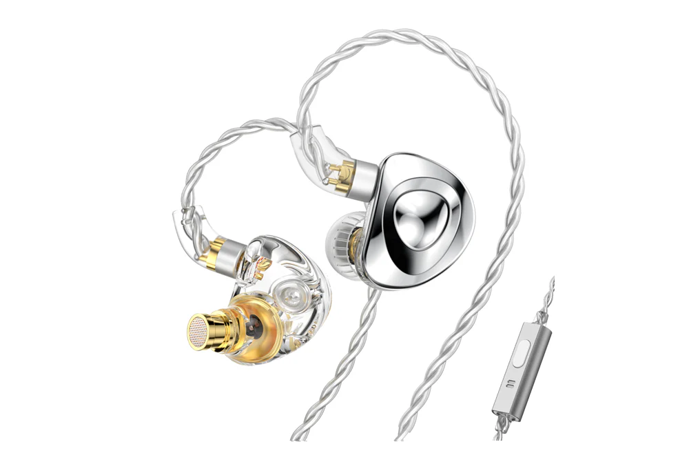 TRN MT4 Dual Dynamic Driver In-Ear Headphone - GreshamTech