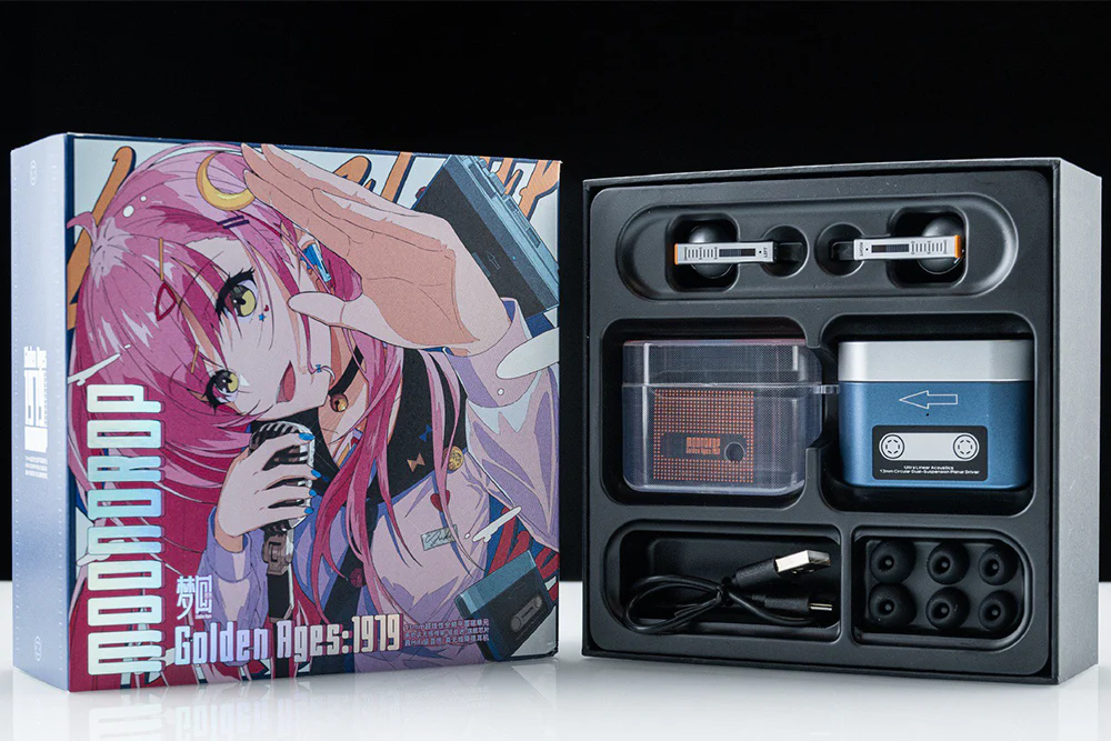 MOONDROP Golden Ages 13MM Planar True Wireless Headphone (TWS) - GreshamTech