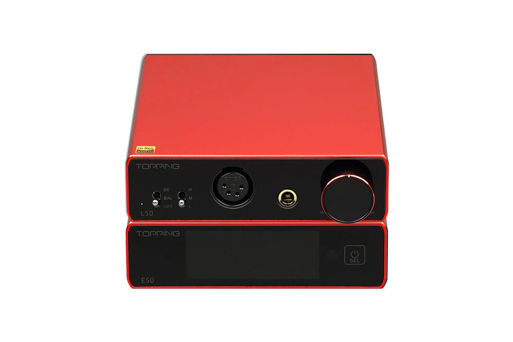 TOPPING E50 + L50 + RCA Cable Combo - GreshamTech