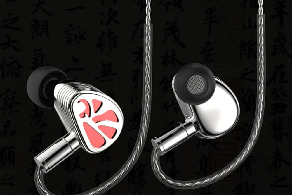 BGVP THHiFi Face Red 1DD+2BA In-ear Headphone - GreshamTech