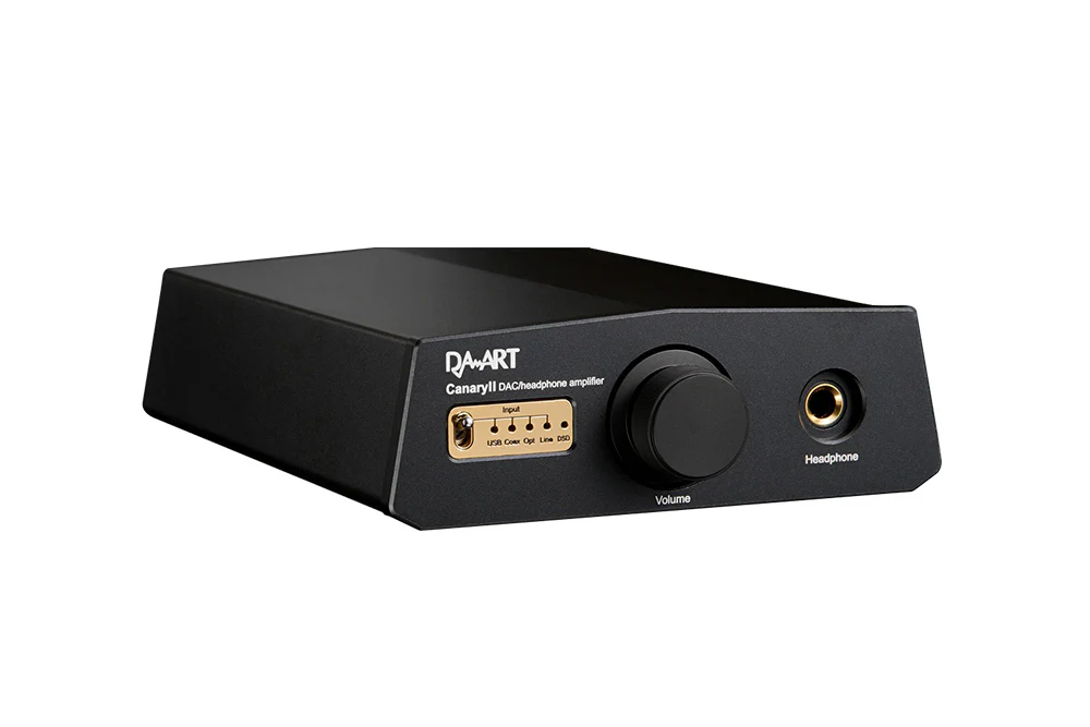 DAART CANARY II ESS9038Q2M Desktop DAC & Headphone Amplifier (YULONG) - GreshamTech