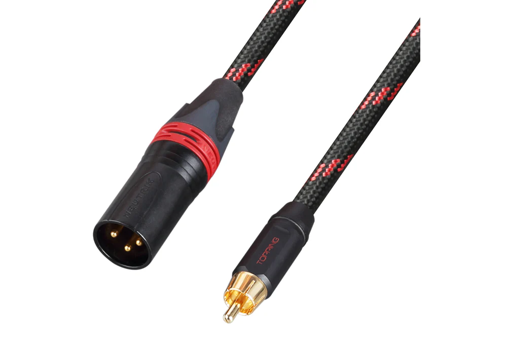 TOPPING TCRX1 RCA - XLR Cable - GreshamTech
