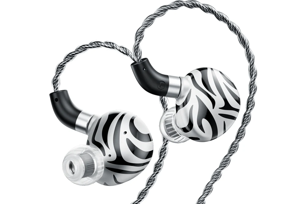 TRN White Tiger 2DD + 1Planar In-Ear Headphone - GreshamTech