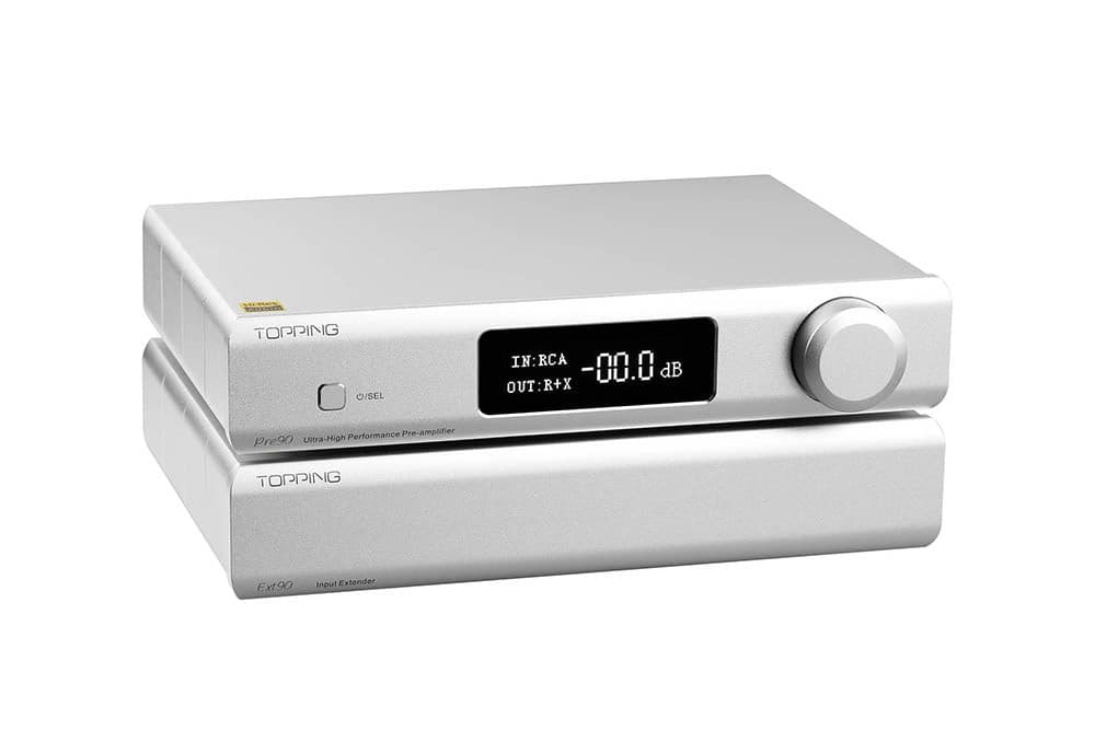 TOPPING PRE90 Preamplifier & EXT90 Extender - GreshamTech
