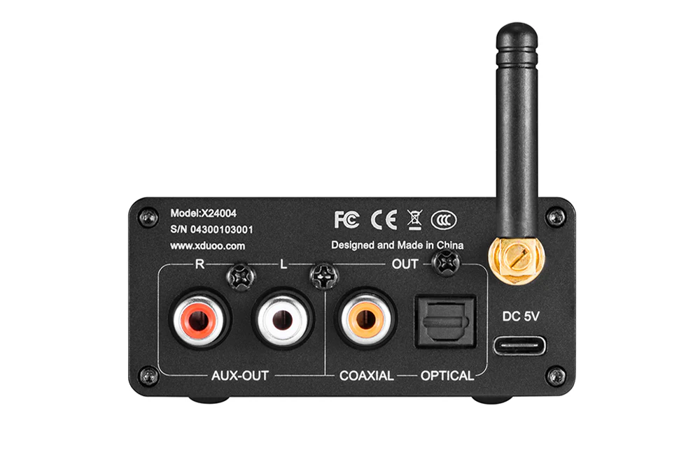 XDUOO XQ50 PRO 2 ES9018K2M Bluetooth Receiver - GreshamTech