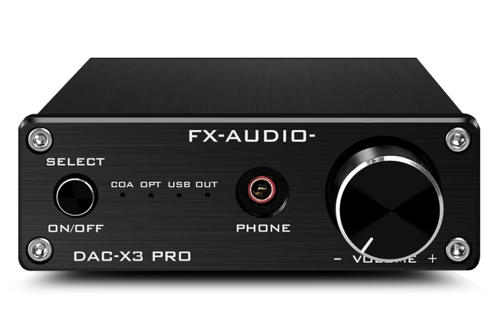 FXAUDIO DAC X3 PRO ESS9023 DAC & Headphone Amplifier - GreshamTech