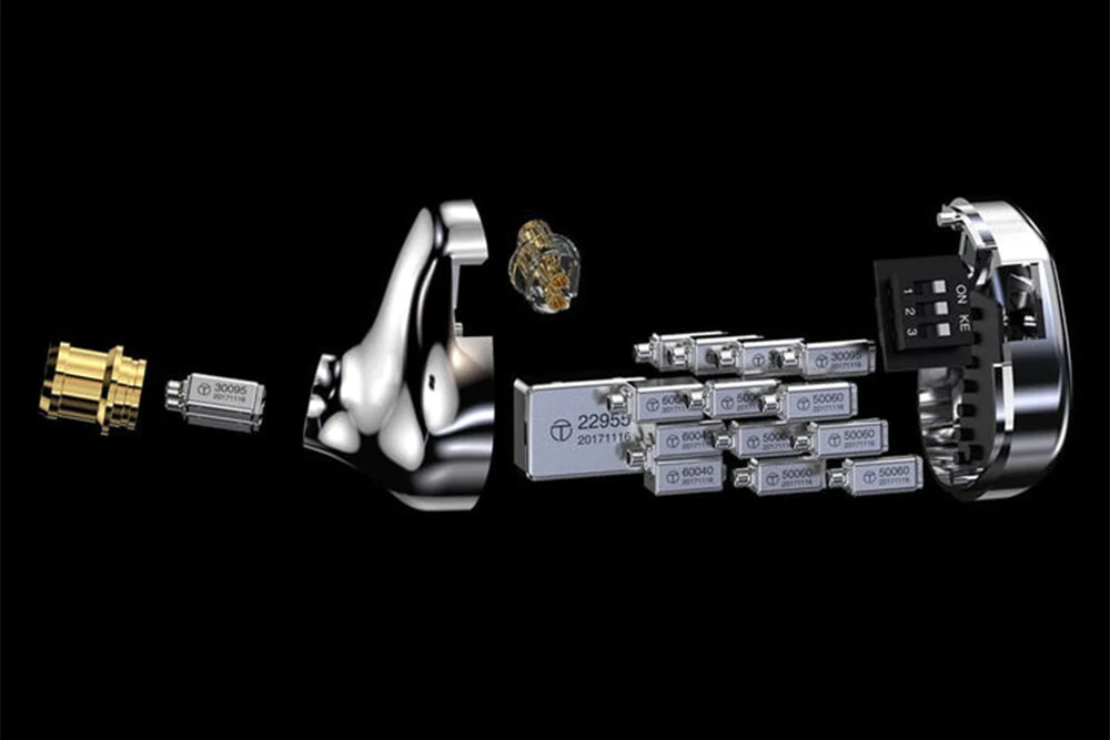 TRN BA16 16 Balanced Armature In-Ear Headphone - GreshamTech