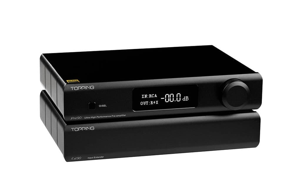 TOPPING PRE90 Preamplifier & EXT90 Extender - GreshamTech
