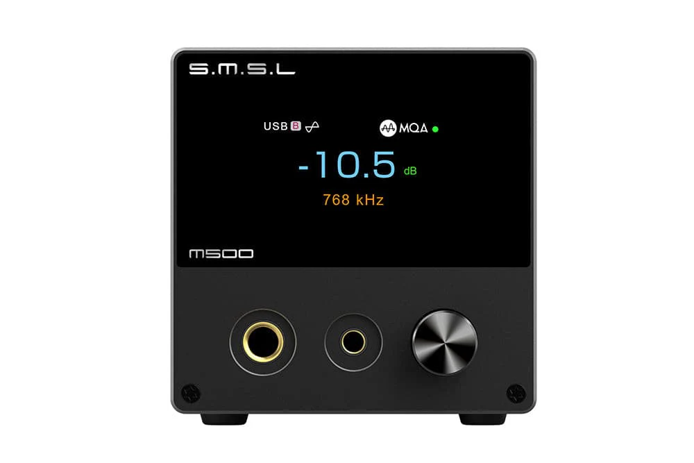 S.M.S.L M500 MKIII ES9038PRO Desktop DAC & Headphone Amplifier - GreshamTech