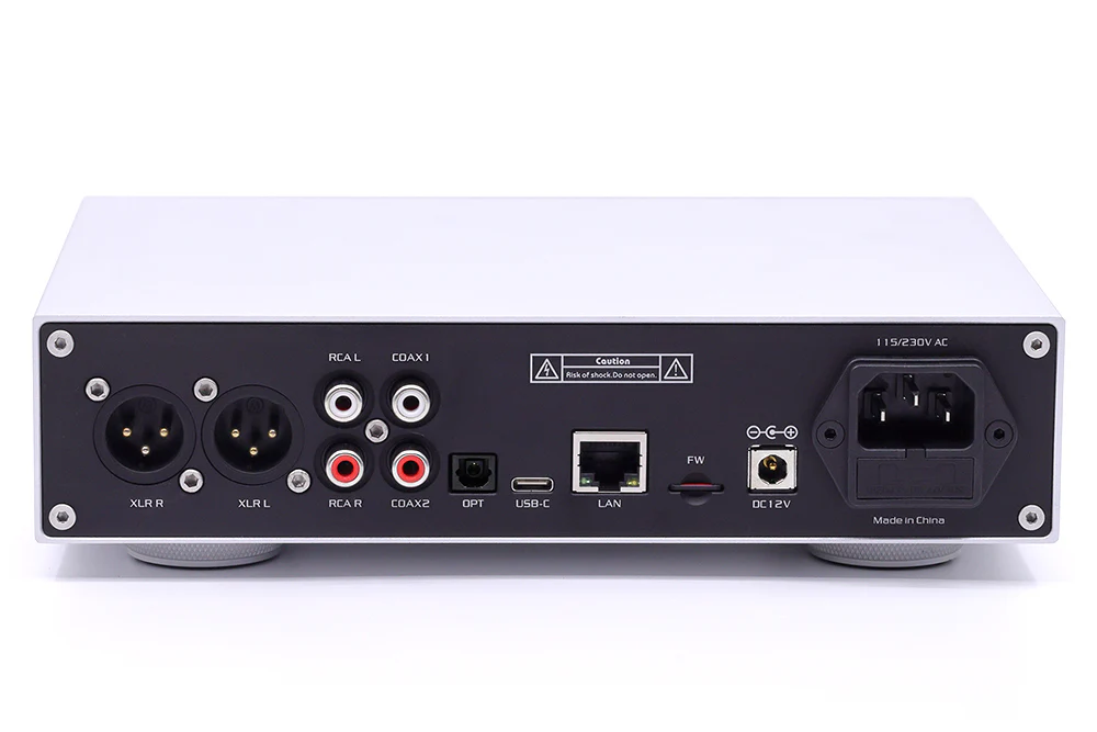 AUDALYTIC AH90 AK4191+AK4499 Desktop DAC & Headphone Amplifier - GreshamTech