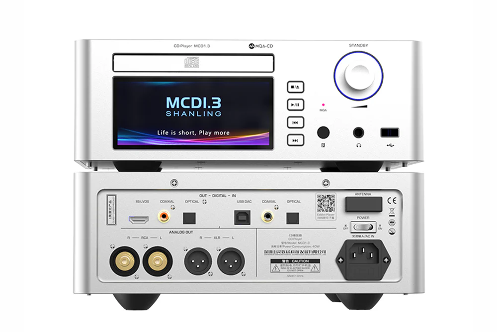 SHANLING MCD1.3 AK4191EQ+AK4499EX CD Player - GreshamTech