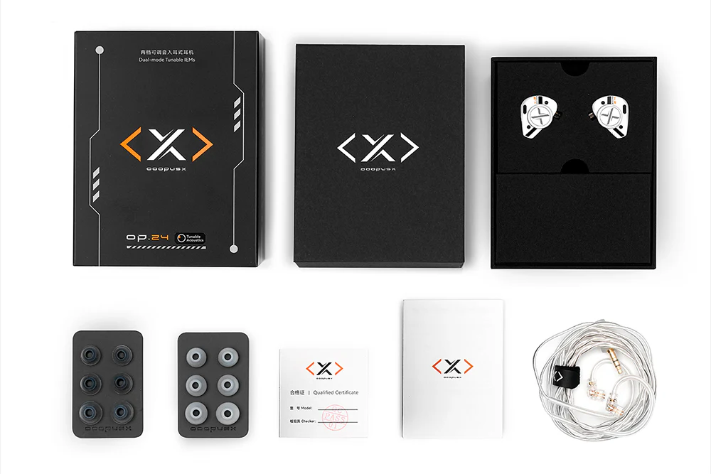 ooopusX Op.24 2DD+4BA In-ear Headphone - GreshamTech