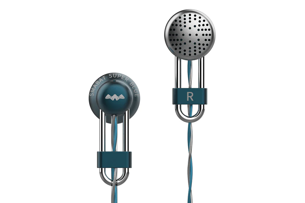 SMABAT Super Blue 14.2mm Dynamic Driver In-ear Headphone - GreshamTech