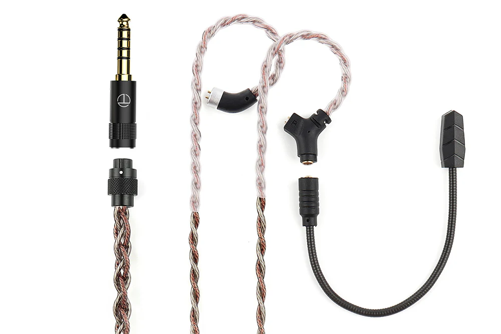 TRN RedChain Plus Gaming Headphone Upgrade Cable - GreshamTech