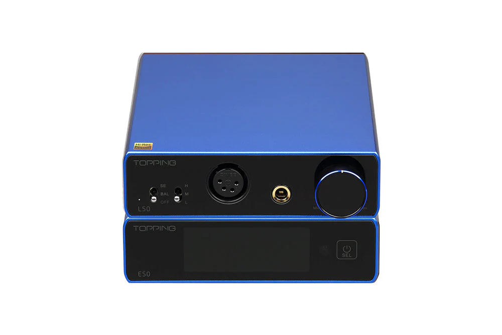 TOPPING E50 + L50 + RCA Cable Combo - GreshamTech