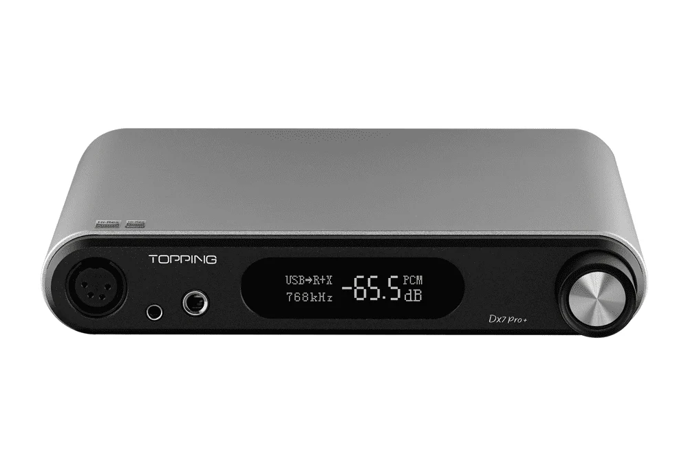 TOPPING DX7 Pro+ ES9038PRO Desktop DAC & Headphone Amplifier - GreshamTech