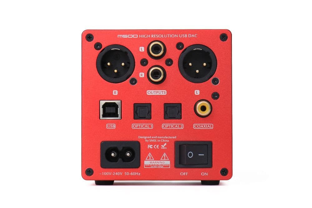 S.M.S.L M500 ES9038PRO Desktop DAC & Headphone Amplifier - GreshamTech