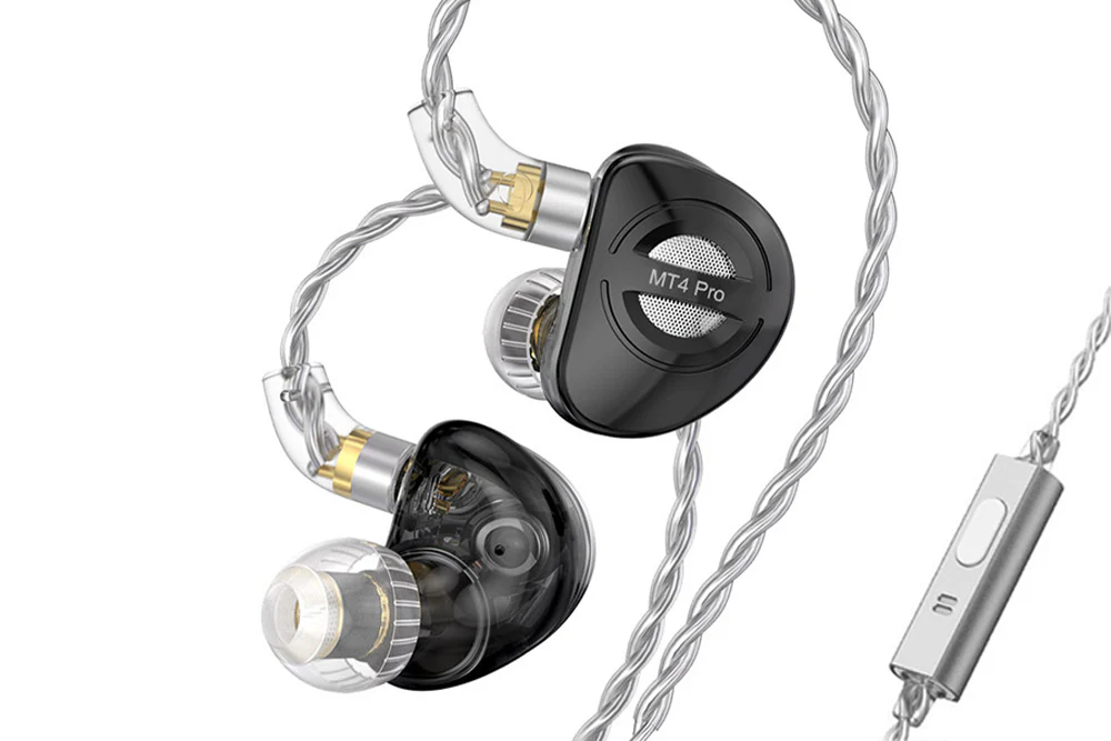 TRN MT4 PRO 2DD In-ear Headphone  - GreshamTech