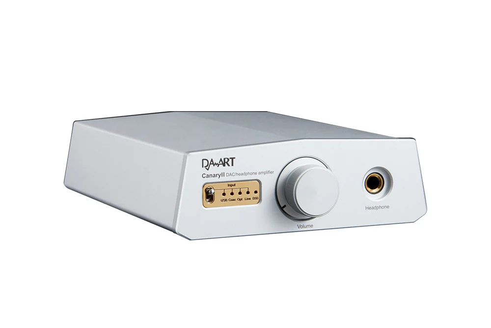 DAART CANARY II ESS9038Q2M Desktop DAC & Headphone Amplifier (YULONG) - GreshamTech