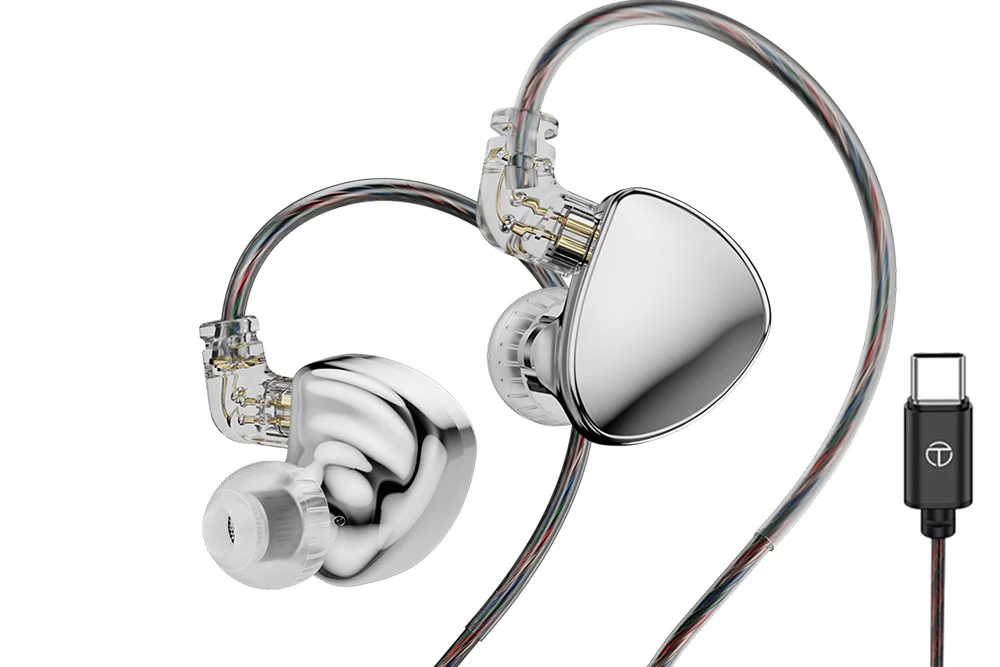 TRN MT5 Dual Dynamic Driver In-Ear Headphone - GreshamTech