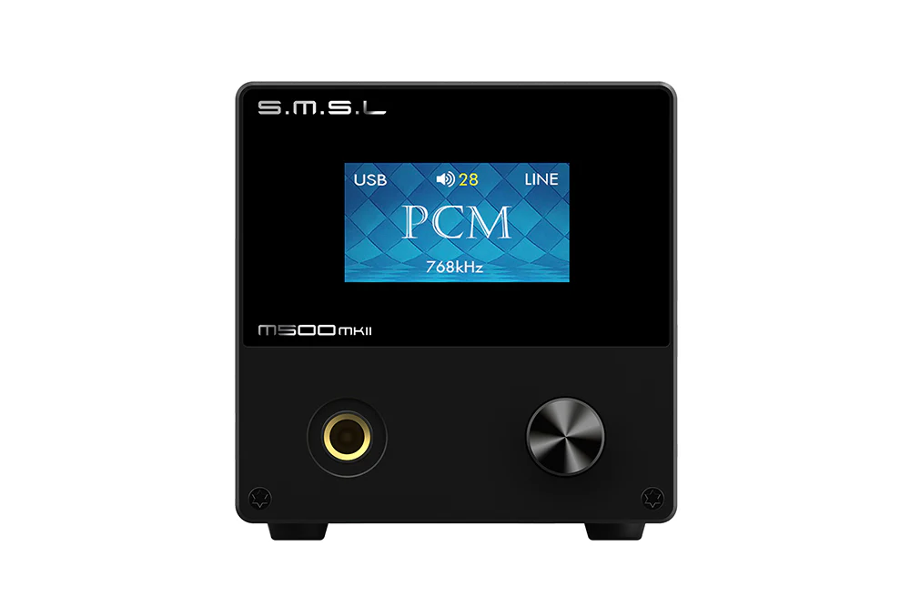 S.M.S.L M500 MKII ES9038PRO Desktop DAC & Headphone Amplifier - GreshamTech