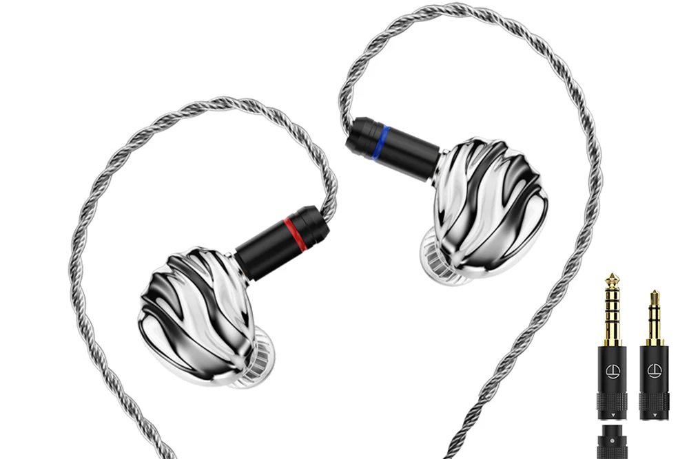 TRN SHELL 3DD+1Planar In-ear Headphone - GreshamTech