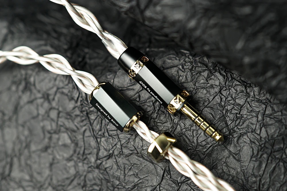 BGVP Golden Rose Headphone Upgrade Cable - GreshamTech