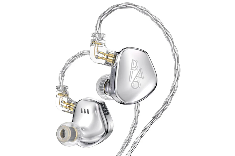 TRN BA16 16 Balanced Armature In-Ear Headphone - GreshamTech