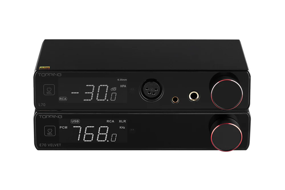 TOPPING E70V + L70+ XLR Cable Combo - GreshamTech